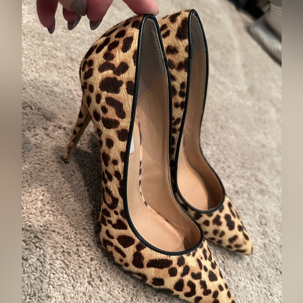 Steve Madden Brown and Black Heels